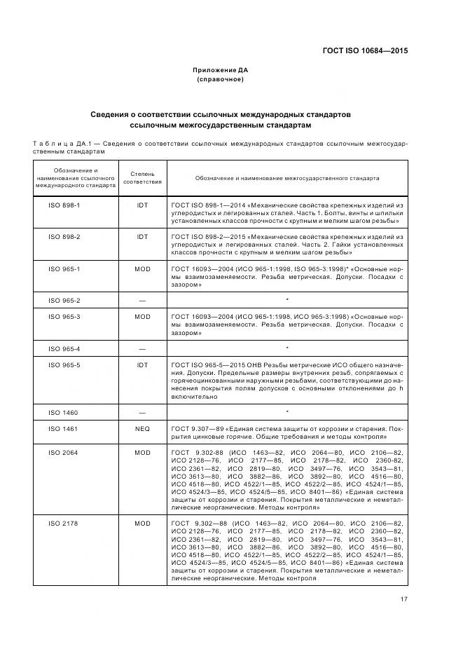 ГОСТ ISO 10684-2015, страница 21