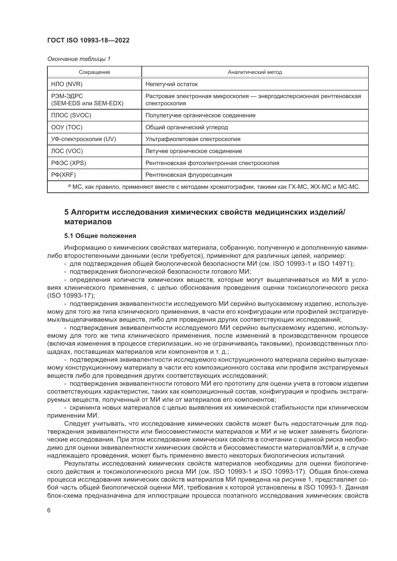 ГОСТ ISO 10993-18-2022, страница 12