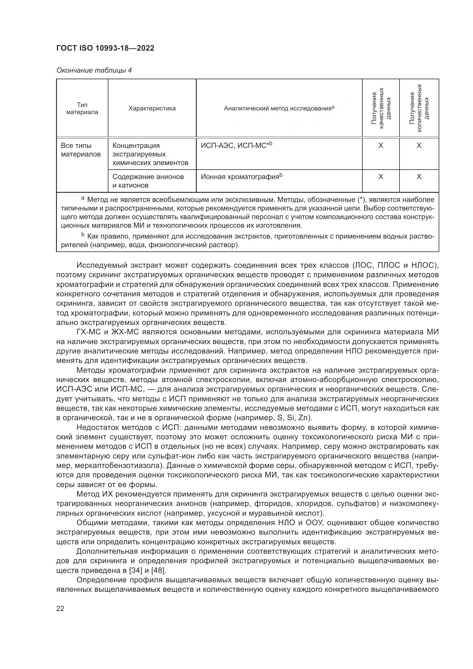 ГОСТ ISO 10993-18-2022, страница 28