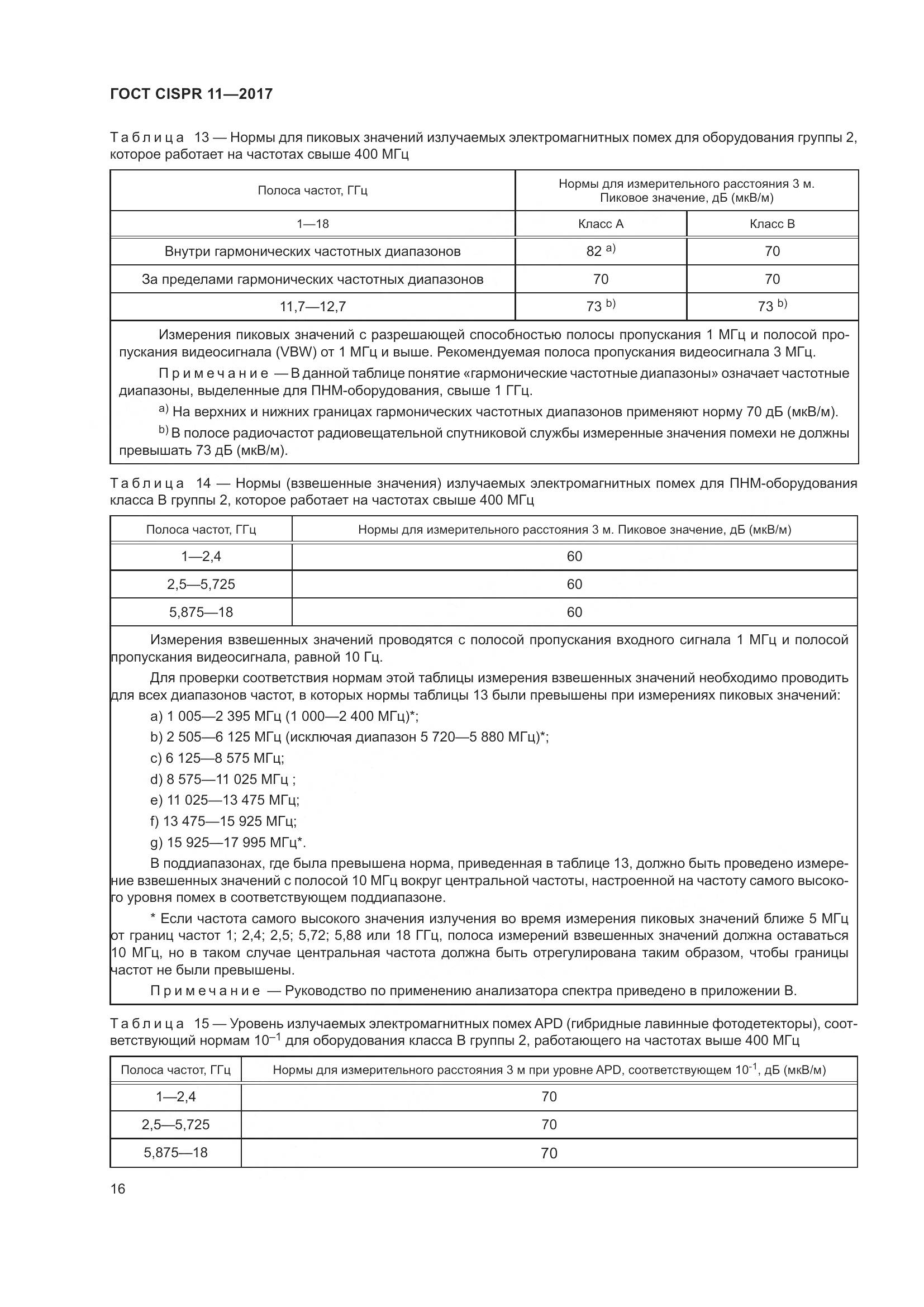 ГОСТ CISPR 11-2017, страница 23