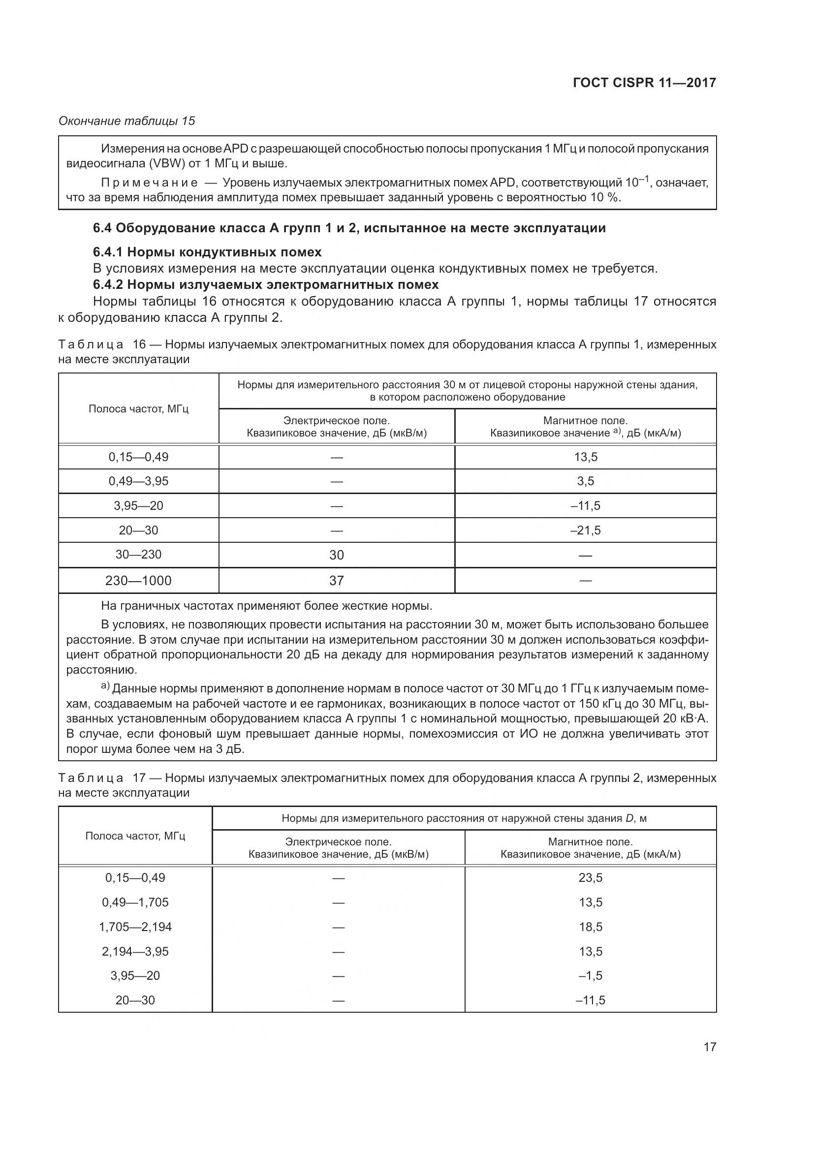 ГОСТ CISPR 11-2017, страница 24