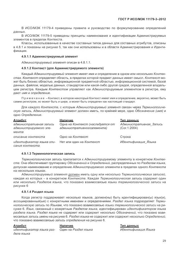 ГОСТ Р ИСО/МЭК 11179-3-2012, страница 33