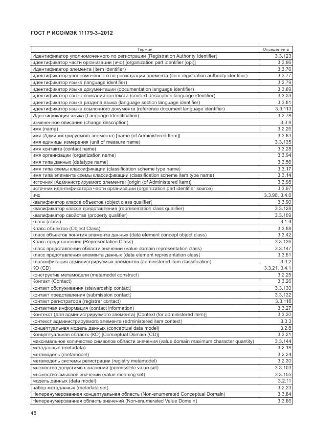 ГОСТ Р ИСО/МЭК 11179-3-2012, страница 52