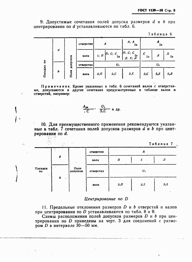 ГОСТ 1139-58, страница 9