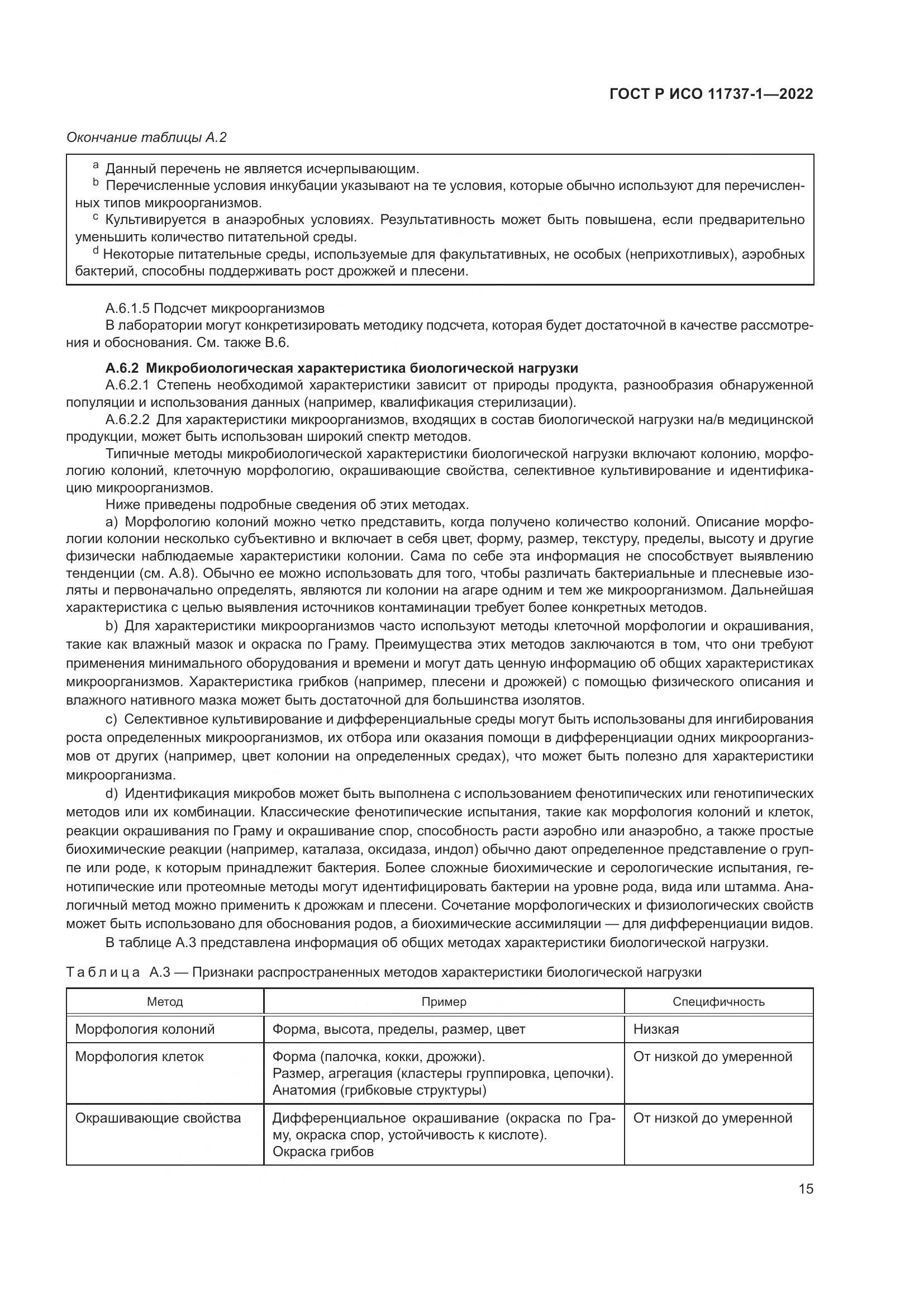 ГОСТ Р ИСО 11737-1-2022, страница 21