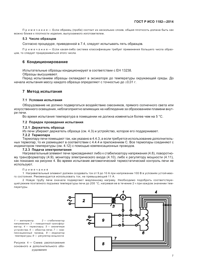 ГОСТ Р ИСО 1182-2014, страница 11