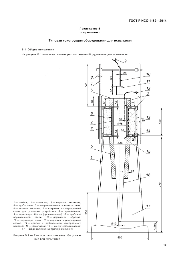 ГОСТ Р ИСО 1182-2014, страница 19