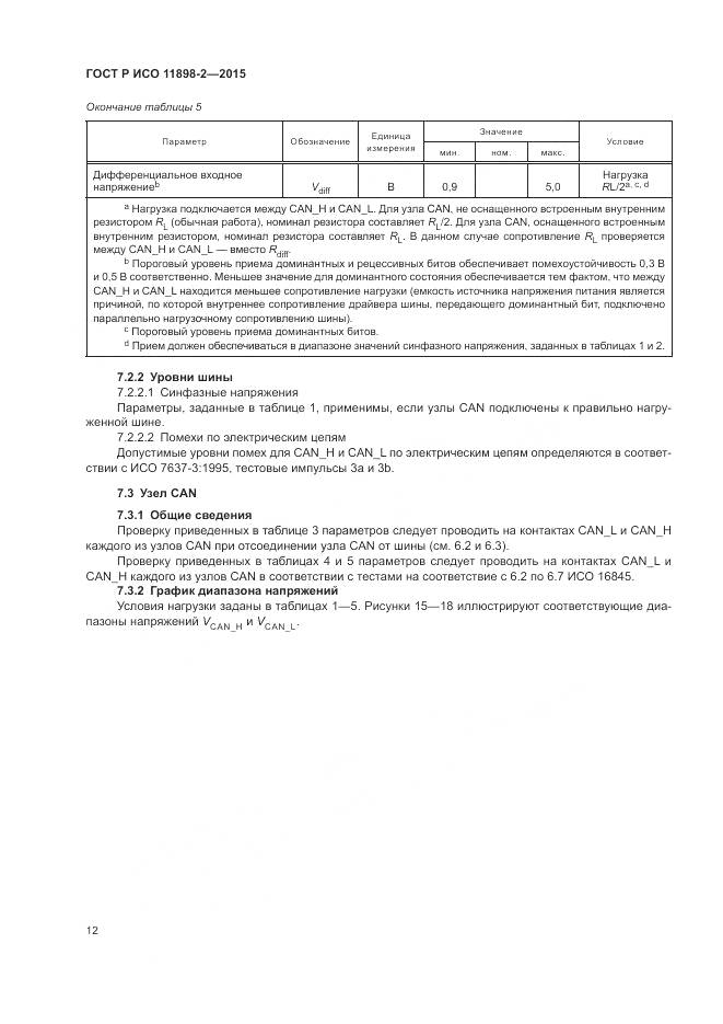 ГОСТ Р ИСО 11898-2-2015, страница 16