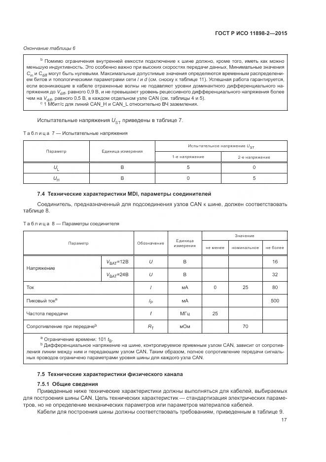 ГОСТ Р ИСО 11898-2-2015, страница 21