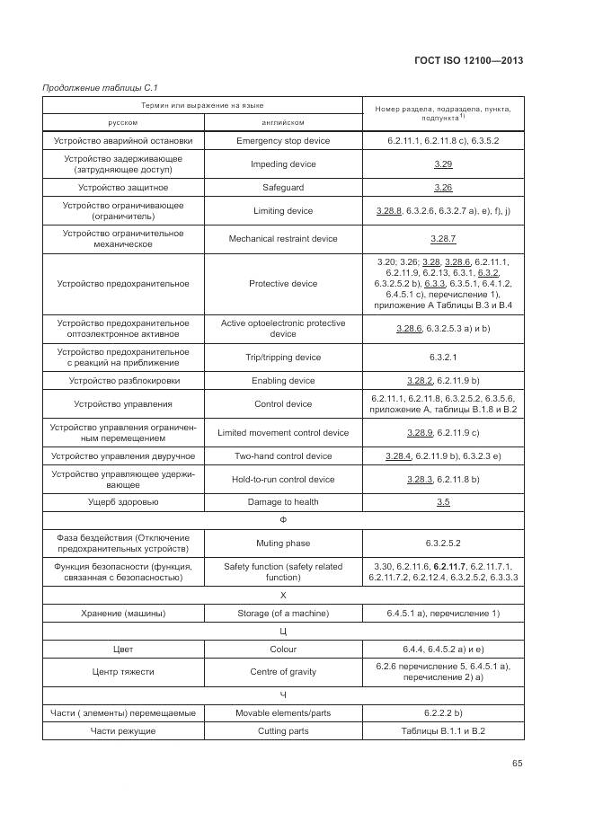 ГОСТ ISO 12100-2013, страница 69
