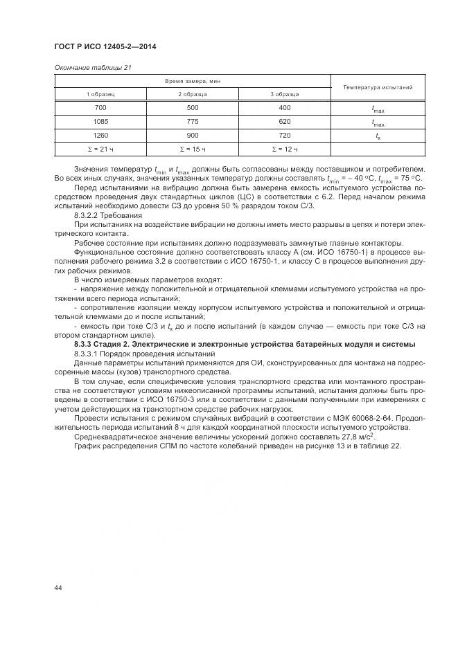 ГОСТ Р ИСО 12405-2-2014, страница 48