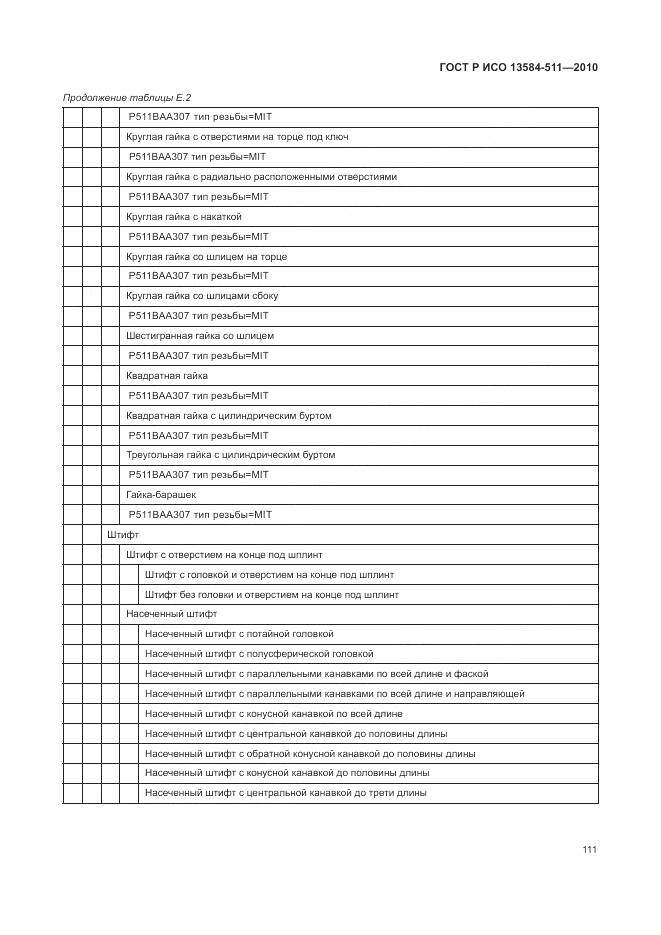 ГОСТ Р ИСО 13584-511-2010, страница 115