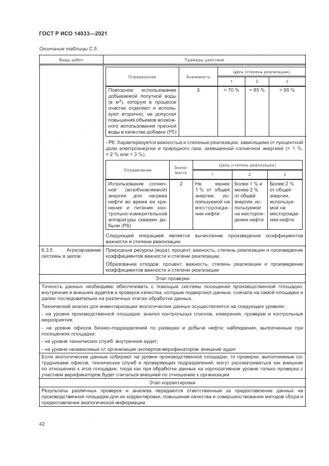 ГОСТ Р ИСО 14033-2021, страница 48