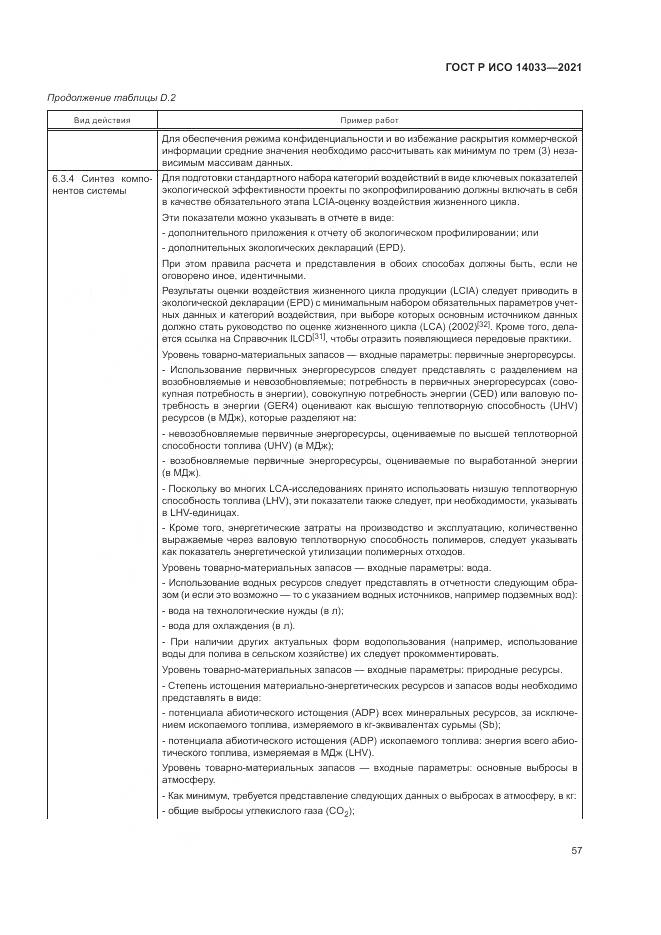 ГОСТ Р ИСО 14033-2021, страница 63