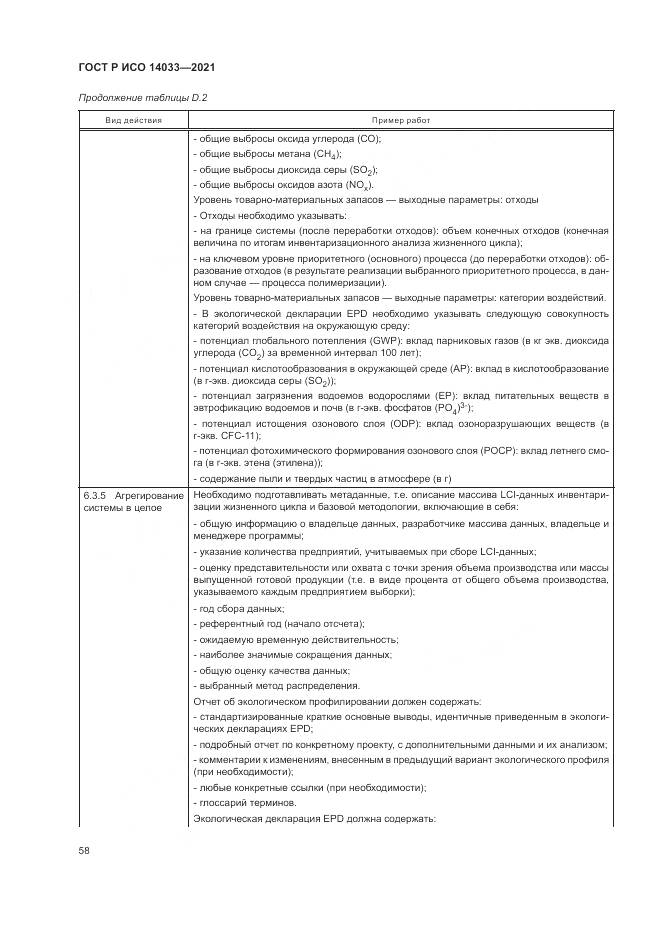 ГОСТ Р ИСО 14033-2021, страница 64