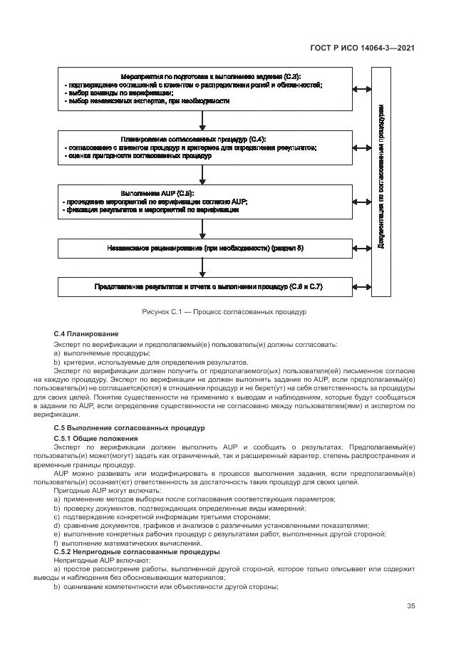 ГОСТ Р ИСО 14064-3-2021, страница 43