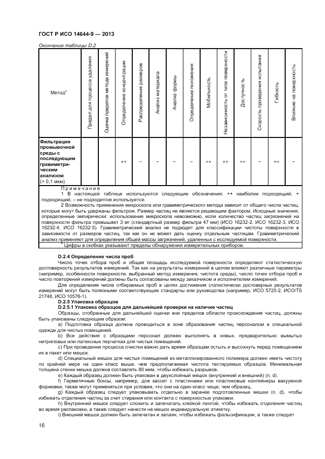 ГОСТ Р ИСО 14644-9-2013, страница 20