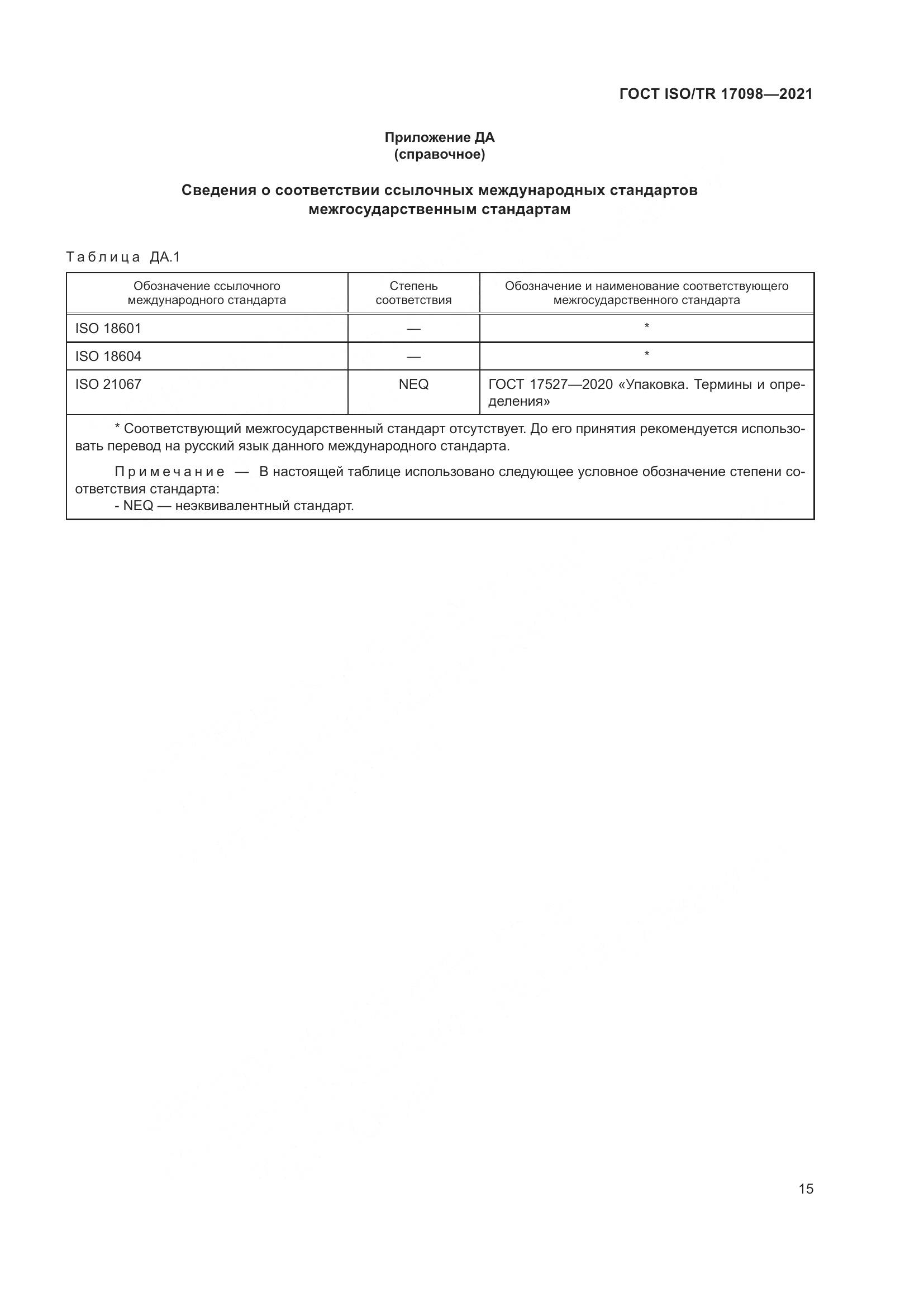 ГОСТ ISO/TR 17098-2021, страница 22