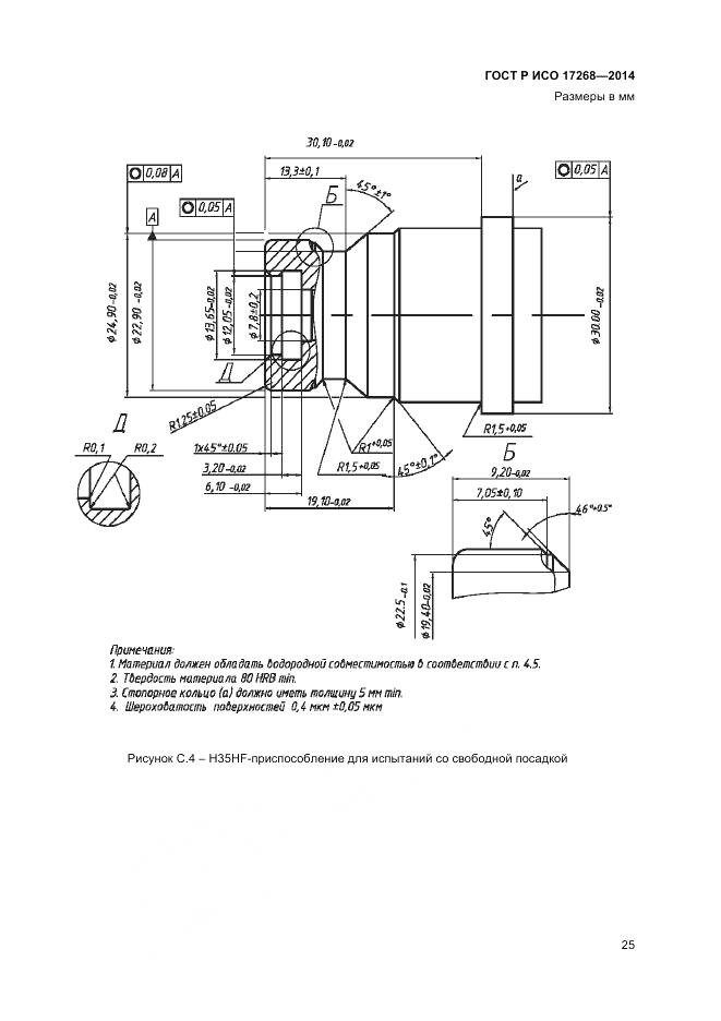 ГОСТ Р ИСО 17268-2014, страница 29