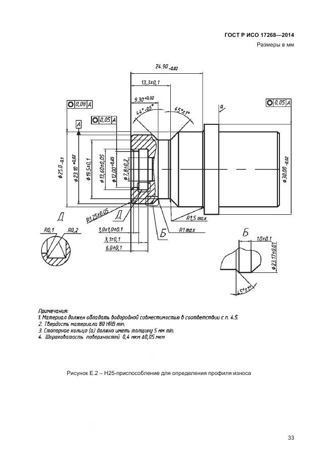 ГОСТ Р ИСО 17268-2014, страница 37