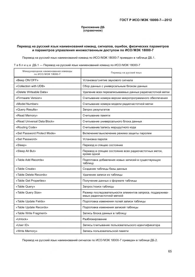 ГОСТ Р ИСО/МЭК 18000-7-2012, страница 75