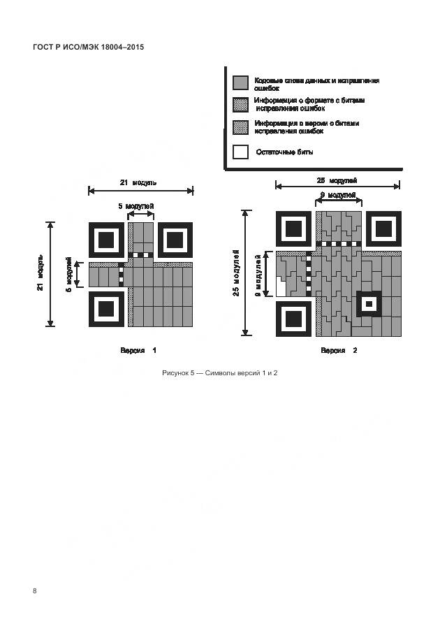 ГОСТ Р ИСО/МЭК 18004-2015, страница 14