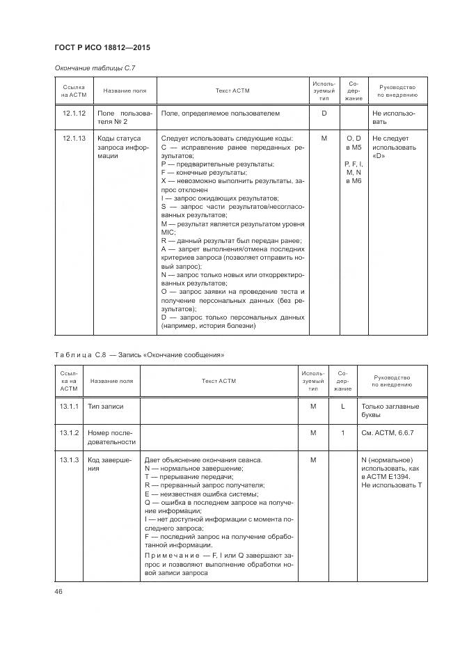 ГОСТ Р ИСО 18812-2015, страница 52