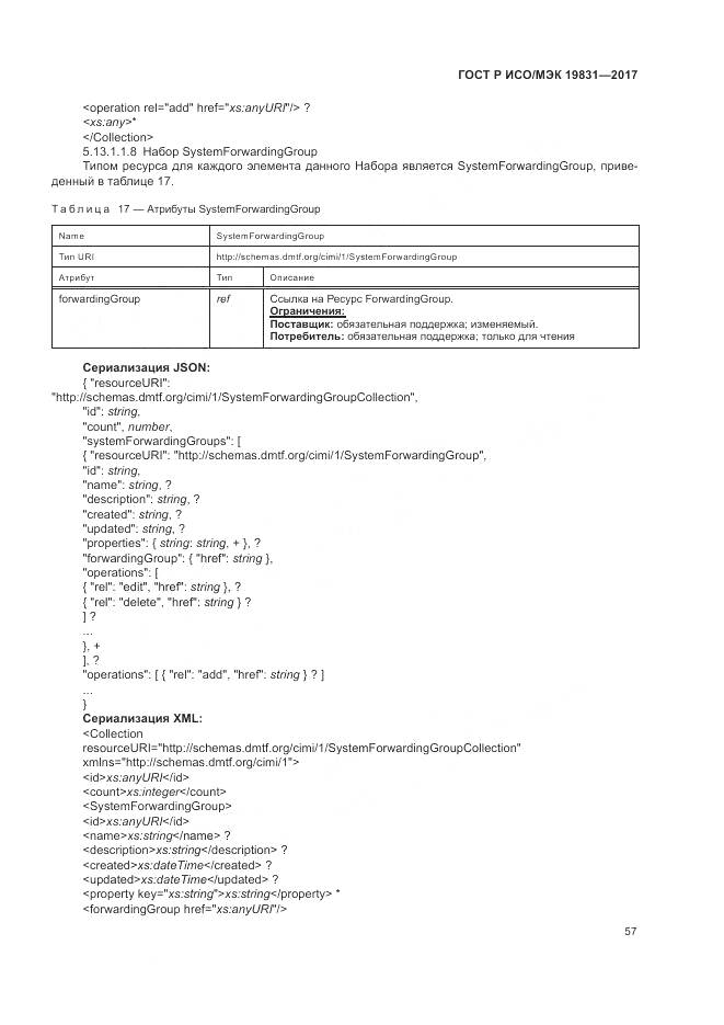 ГОСТ Р ИСО/МЭК 19831-2017, страница 61