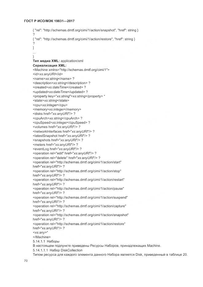 ГОСТ Р ИСО/МЭК 19831-2017, страница 74