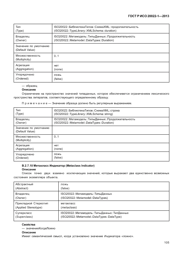 ГОСТ Р ИСО 20022-1-2013, страница 111