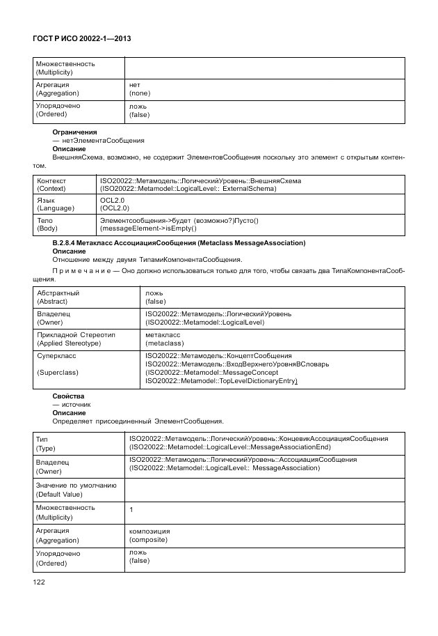 ГОСТ Р ИСО 20022-1-2013, страница 128
