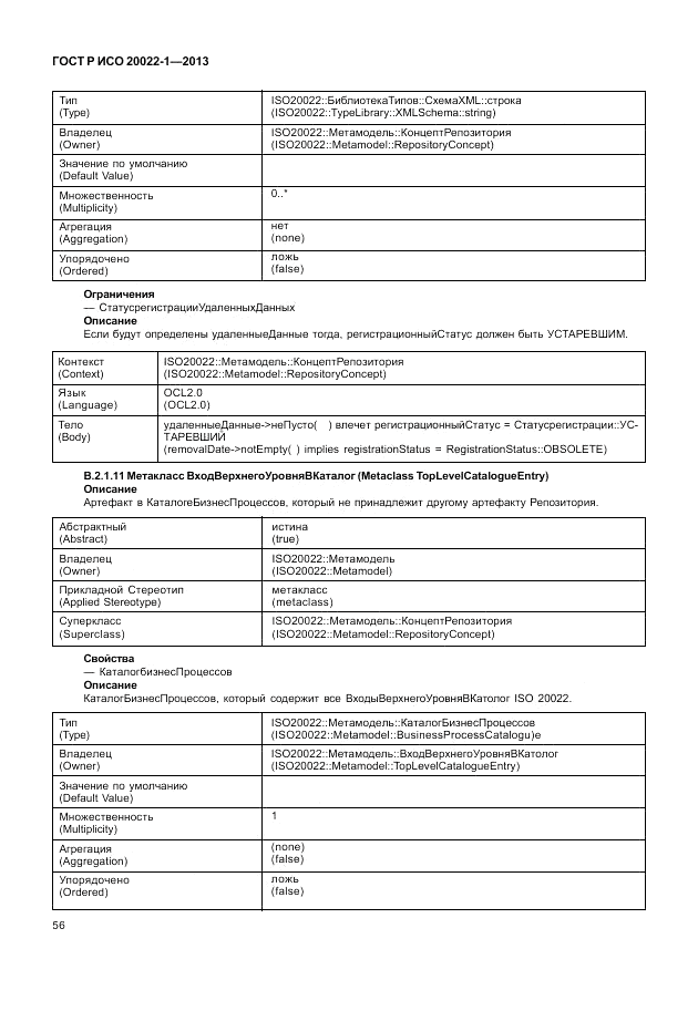 ГОСТ Р ИСО 20022-1-2013, страница 62