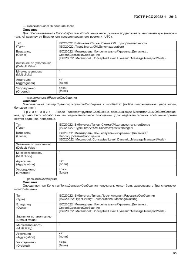 ГОСТ Р ИСО 20022-1-2013, страница 71