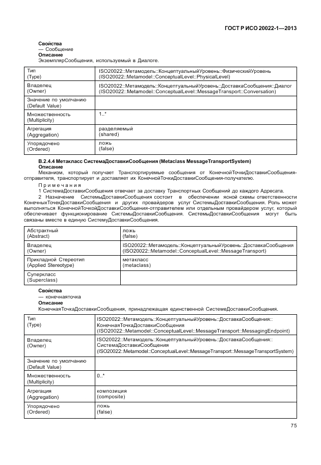 ГОСТ Р ИСО 20022-1-2013, страница 81