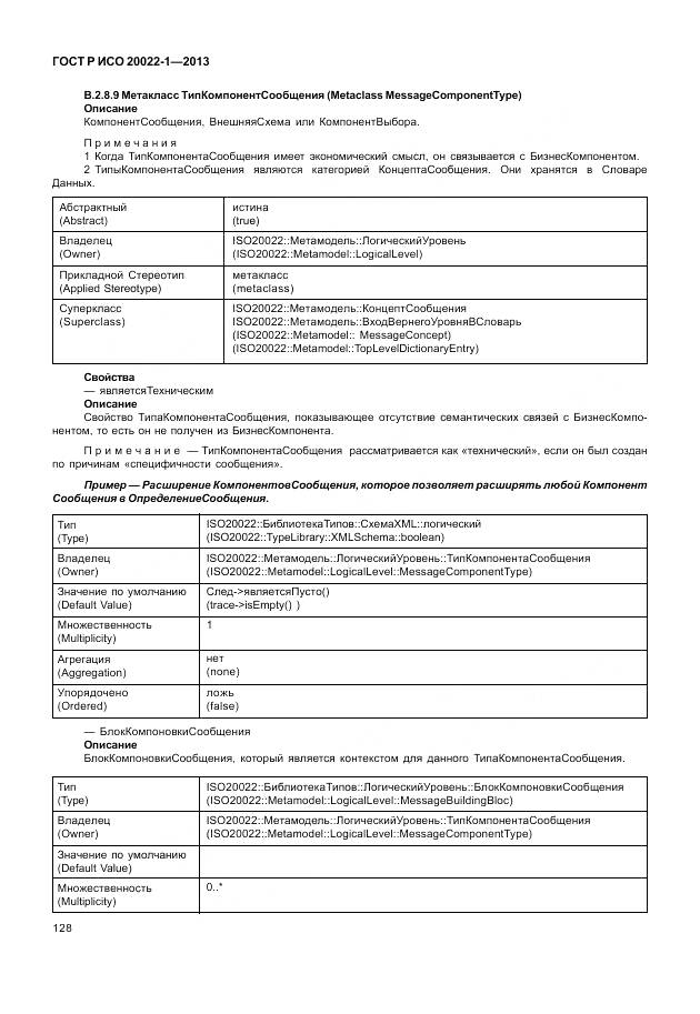 ГОСТ Р ИСО 20022-1-2013, страница 134