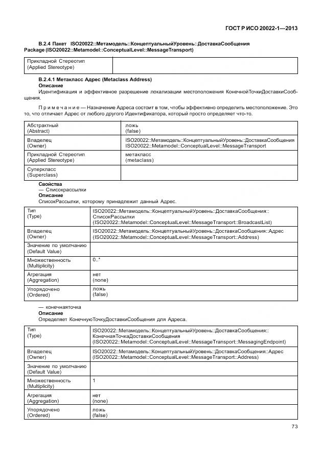 ГОСТ Р ИСО 20022-1-2013, страница 79