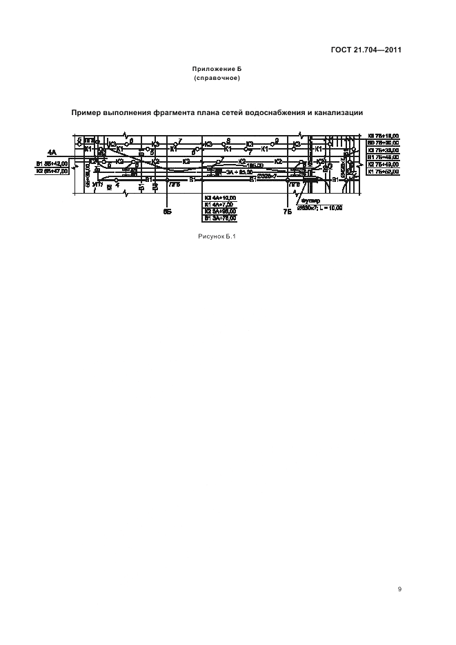ГОСТ 21.704-2011, страница 13