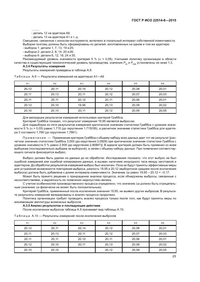 ГОСТ Р ИСО  22514-8-2015, страница 29