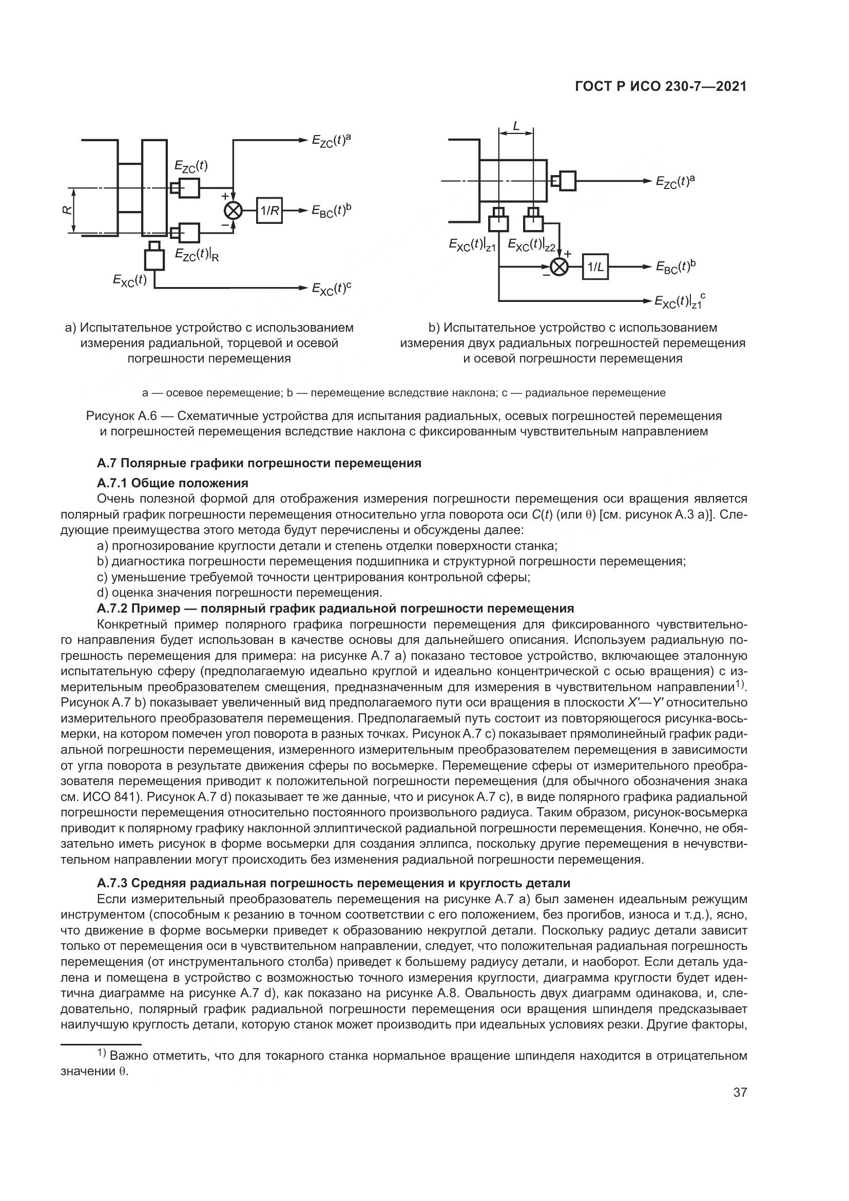 ГОСТ Р ИСО 230-7-2021, страница 41
