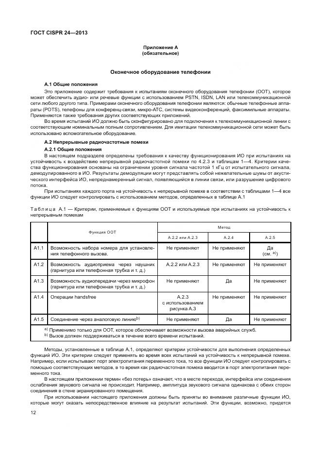 ГОСТ CISPR 24-2013, страница 18