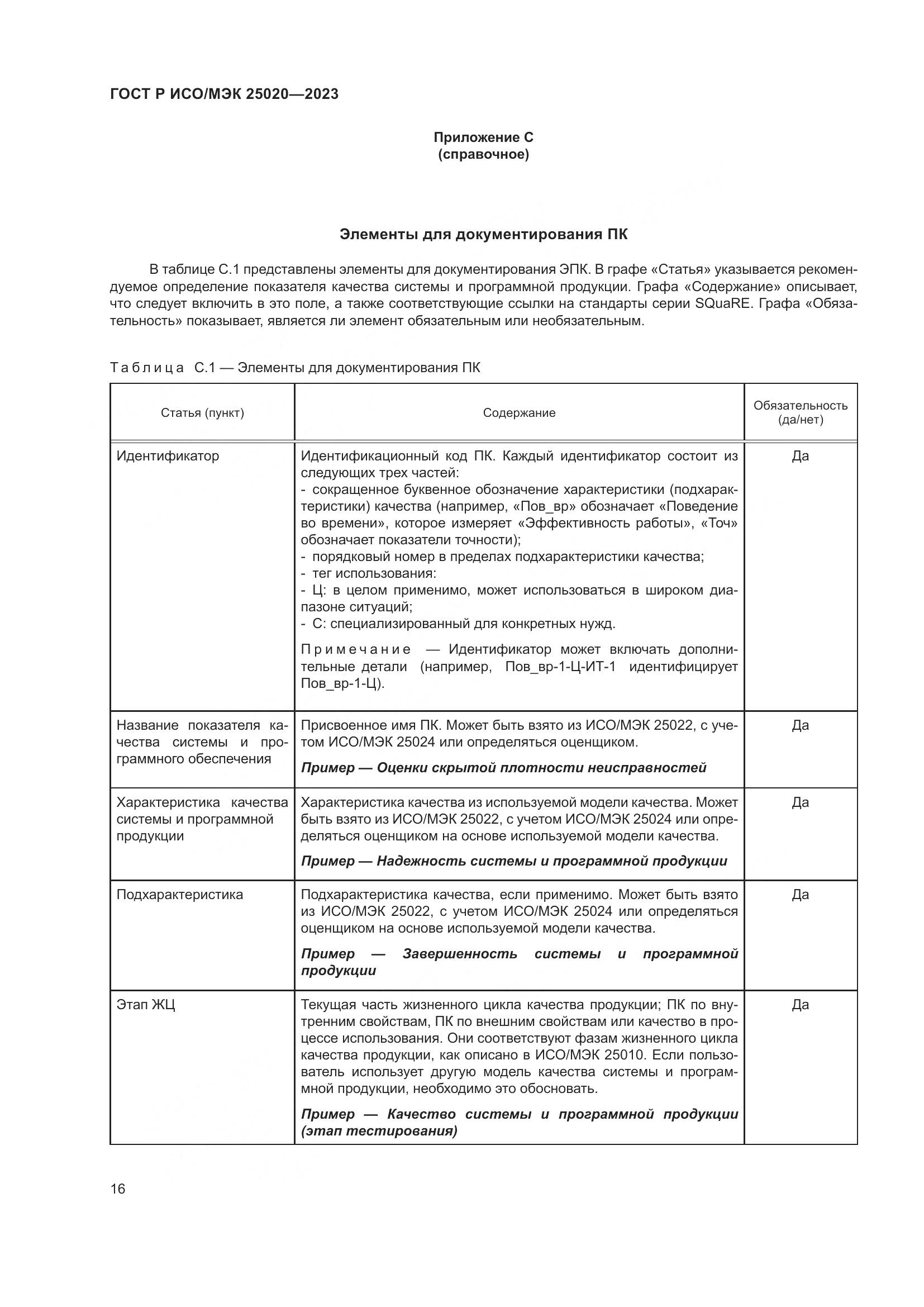 ГОСТ Р ИСО/МЭК 25020-2023, страница 22