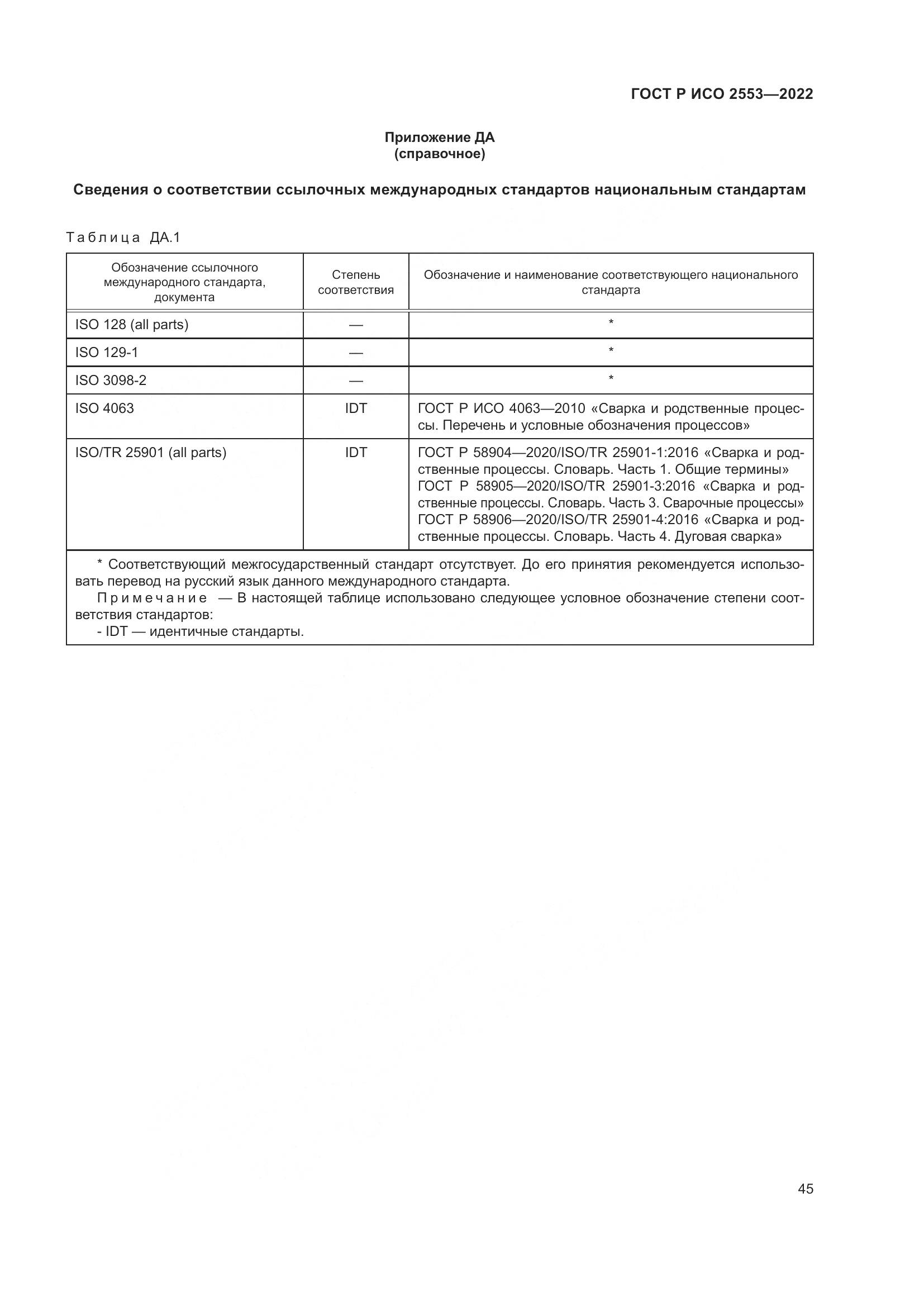 ГОСТ Р ИСО 2553-2022, страница 49