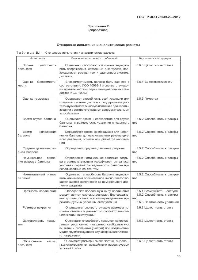 ГОСТ Р ИСО 25539-2-2012, страница 39