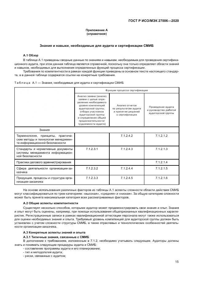 ГОСТ Р ИСО/МЭК  27006-2020, страница 19