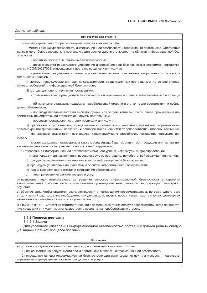 ГОСТ Р ИСО/МЭК 27036-2-2020, страница 11
