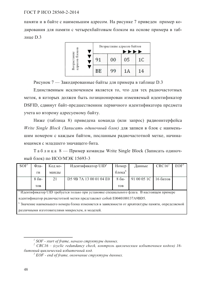 ГОСТ Р ИСО 28560-2-2014, страница 56