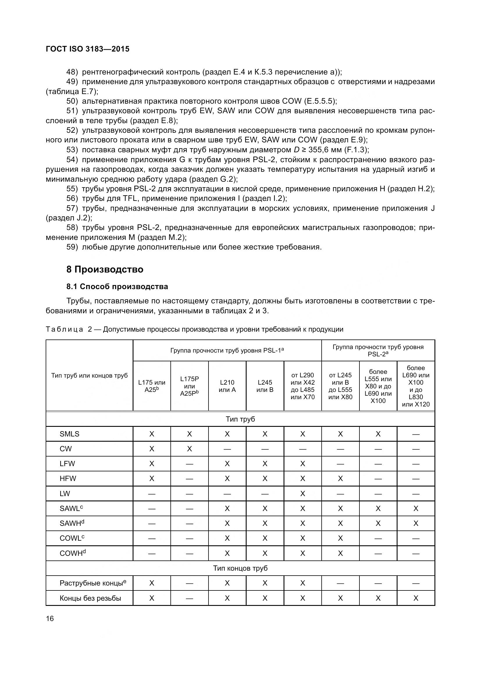 ГОСТ ISO 3183-2015, страница 25