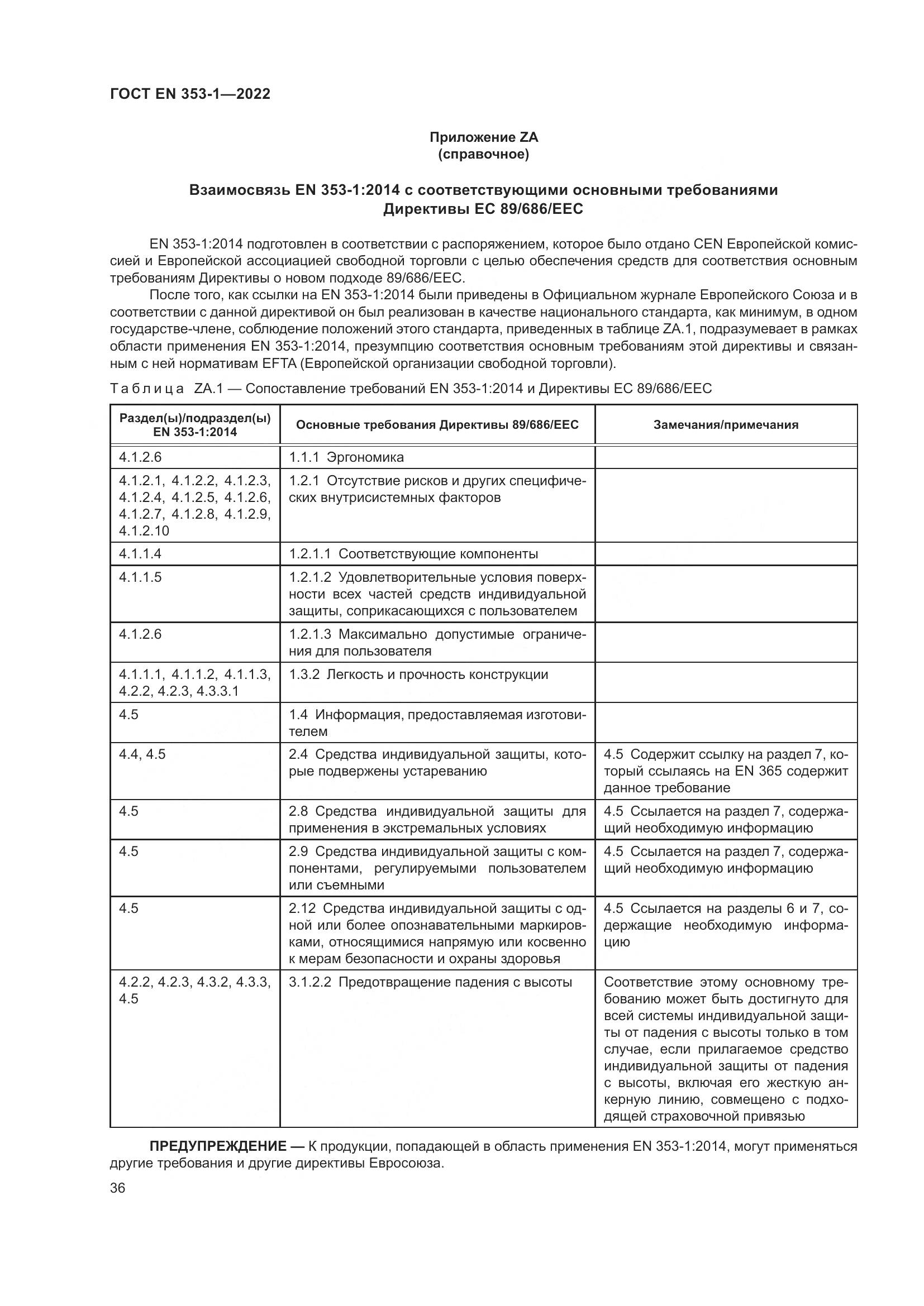 ГОСТ EN 353-1-2022, страница 42