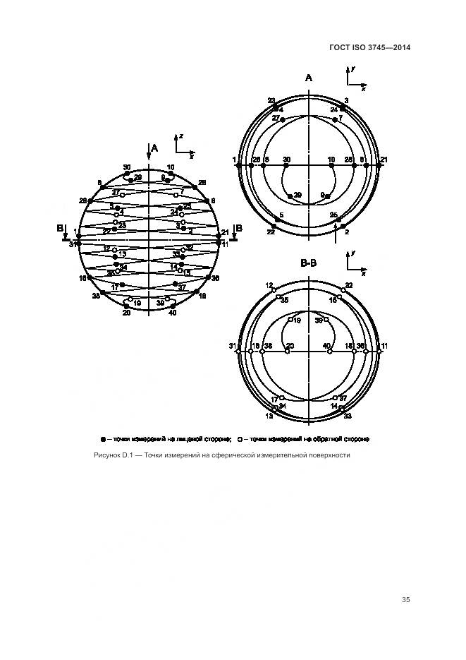 ГОСТ ISO 3745-2014, страница 39
