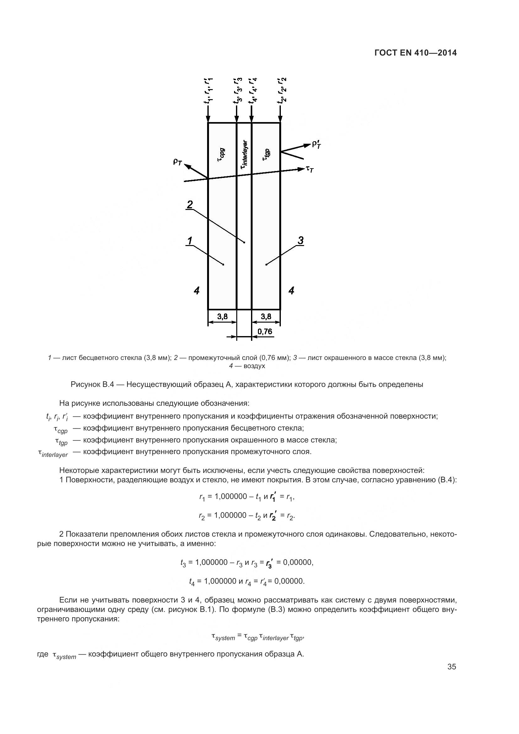 ГОСТ EN 410-2014, страница 42